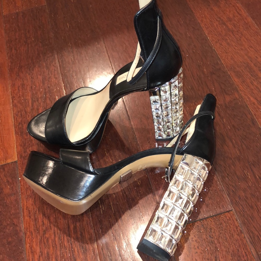 Michael Kors crystal shinning high heels